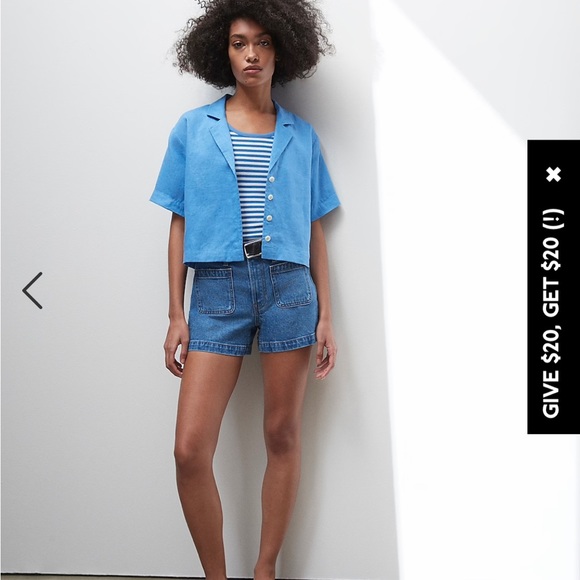 Madewell 100% Linen Resort Shirt - Picture 5 of 6